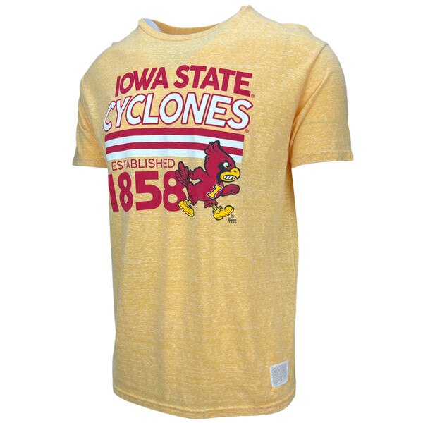 Retro Brand Cyclones Walking Cy Gold T-Shirt